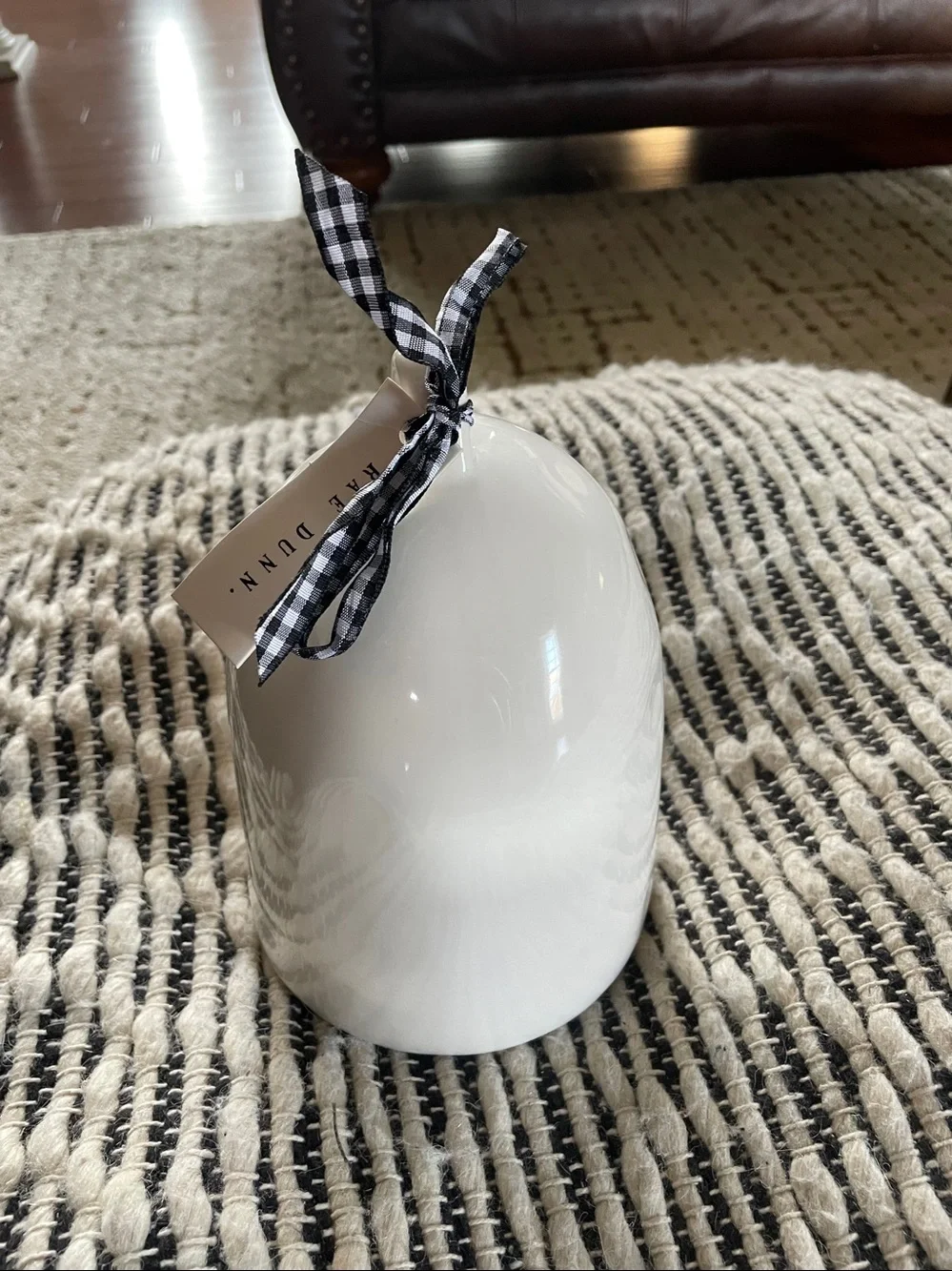 Rae Dunn Queen Ceramic Bee House - White Home Accent